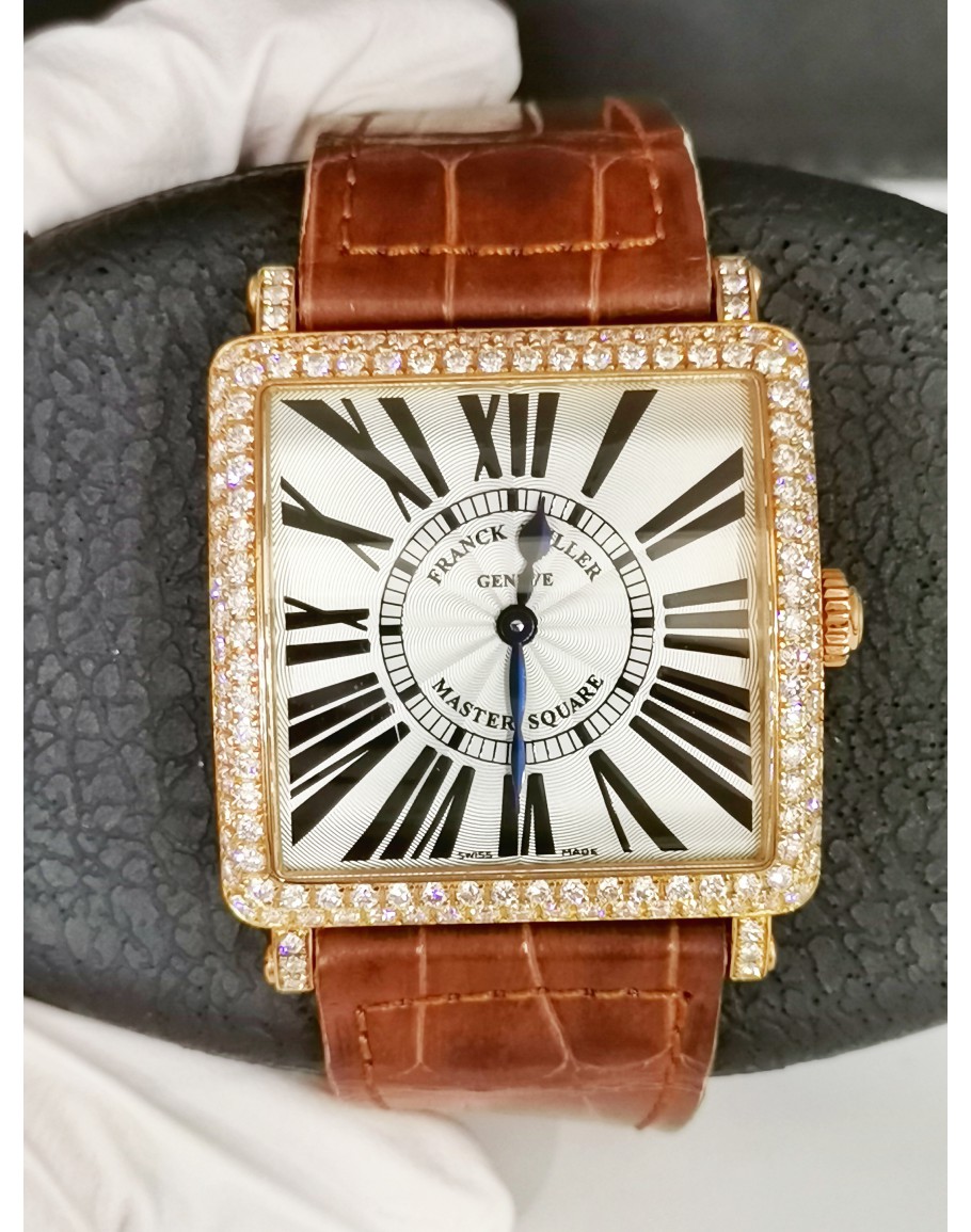 Franck muller square on sale diamond